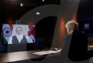 Boris Johnson virtual meeting with Prime Minister Modi