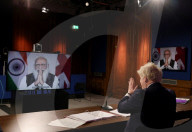 Boris Johnson virtual meeting with Prime Minister Modi
