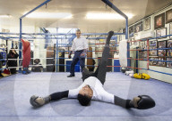 The Mayor of London, Sadiq Khan on the campaign trail, visits the Earlsfield Amateur Boxing Club in Garratt Lane Earlsfield.

The Mayor of London, Sadiq Khan visits the Earlsfield Amateur Boxing Club in Garratt Lane