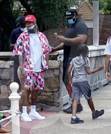 PREMIUM EXCLUSIVE Amber Rose And A.E. Double Date At Disney World With Tyga And Camaryn Swanson