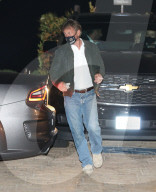 Sean Penn Dines With His Business Pals After Releasing Citizen Penn Documentary