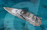 FEATURE - Atemberaubende neue Superyacht inspiriert von den Autos der Grand-Prix-Legende Ayrton Senna