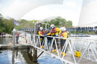 NEWS - In London haben Rettungskräfte einen etwa vier Meter langen Wal aus einer Themse-Schleuse befreit