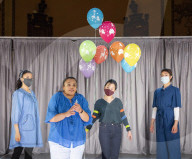 The Language of Kindness on International Nurses Day (12th May 2021) at Shoreditch Town Hall, London.
