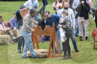 After Life series 3: Funfair set up in Hemel Hempstead park as Ricky Gervais starts filming Netflix show