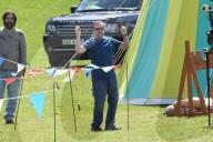 After Life series 3: Funfair set up in Hemel Hempstead park as Ricky Gervais starts filming Netflix show