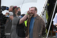 After Life series 3: Funfair set up in Hemel Hempstead park as Ricky Gervais starts filming Netflix show