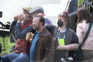 After Life series 3: Funfair set up in Hemel Hempstead park as Ricky Gervais starts filming Netflix show
