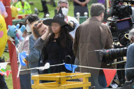 After Life series 3: Funfair set up in Hemel Hempstead park as Ricky Gervais starts filming Netflix show