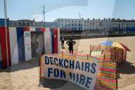 English seaside resorts coming out of lockdown. Photographer Andy Hall visited Southend, Margate, Broadstairs, Bournemouth and Whitstable over Easter and May bank holidays to take a look at the ‘new normal’.
