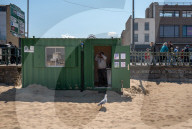 English seaside resorts coming out of lockdown. Photographer Andy Hall visited Southend, Margate, Broadstairs, Bournemouth and Whitstable over Easter and May bank holidays to take a look at the ‘new normal’.