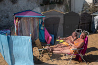 English seaside resorts coming out of lockdown. Photographer Andy Hall visited Southend, Margate, Broadstairs, Bournemouth and Whitstable over Easter and May bank holidays to take a look at the ‘new normal’.