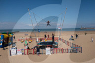 English seaside resorts coming out of lockdown. Photographer Andy Hall visited Southend, Margate, Broadstairs, Bournemouth and Whitstable over Easter and May bank holidays to take a look at the ‘new normal’.