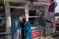 English seaside resorts coming out of lockdown. Photographer Andy Hall visited Southend, Margate, Broadstairs, Bournemouth and Whitstable over Easter and May bank holidays to take a look at the ‘new normal’.