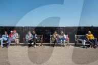English seaside resorts coming out of lockdown. Photographer Andy Hall visited Southend, Margate, Broadstairs, Bournemouth and Whitstable over Easter and May bank holidays to take a look at the ‘new normal’.