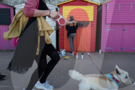 English seaside resorts coming out of lockdown. Photographer Andy Hall visited Southend, Margate, Broadstairs, Bournemouth and Whitstable over Easter and May bank holidays to take a look at the ‘new normal’.