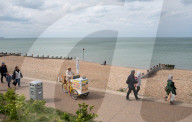 English seaside resorts coming out of lockdown. Photographer Andy Hall visited Southend, Margate, Broadstairs, Bournemouth and Whitstable over Easter and May bank holidays to take a look at the ‘new normal’.