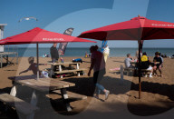 English seaside resorts coming out of lockdown. Photographer Andy Hall visited Southend, Margate, Broadstairs, Bournemouth and Whitstable over Easter and May bank holidays to take a look at the ‘new normal’.