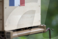 FEATURE - Imker Xavier Firmin stellt seine ersten beiden Bienenstöcke in den Gärten des Elysee-Präsidentenpalastes in Paris auf