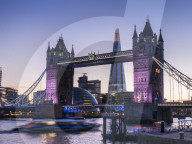 Tower Bridge, Shard and City Hall