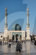 Astane Square in front of the Imam Hassan Mosque, Qom, Iran