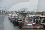 The harbour, Bandar-e Anzali, Iran