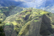 Kuelap precolombian ruin of citadel city, Chachapoyas view