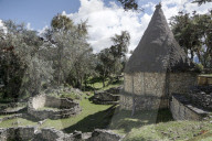 Kuelap precolombian ruin of citadel city, Chachapoyas
