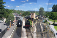 Buckfastleigh Station on the South Devon Railway, Buckfastleigh, Devon, England, United Kingdom, Europe