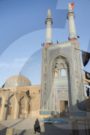 Jameh mosque. Old City. Yazd. Iran.