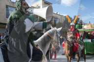 Ashura processions. Bijar. Iran.