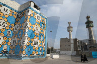 Around the Shrine complex. Haram e Razavi. Mashhad. Iran.
