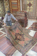 carpet trader. Mashhad. Iran.