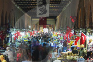 Turkey, Thrace, Edirne, Ali Pasar covered bazaar