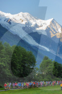 Europe, France, Haute Savoie, Rhone Alps, Chamonix, Chamonix trail running marathon, Mont Blanc 4810m