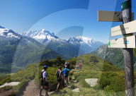 Europe, France, Haute Savoie, Rhone Alps, Chamonix, Chamonix trail running marathon, Mont Blanc 4810m