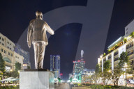 South East Asia, Vietnam, Ho Chi Mihn City (Saigon), Ho Chi Mihn statue