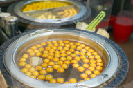 Taiwan, Jiufen, under cover market
