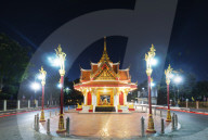 South East Asia, Thailand, Kanchanaburi, city gate