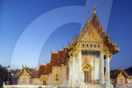 South East Asia, Thailand, Bangkok, The Marble Temple, Wat Benchamabophit