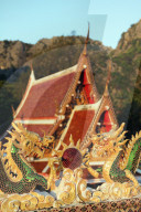 South East Asia, Thailand, Prachuap Kiri Khan, Khao San Roi Yot National Park, Wat Khao Daeng temple