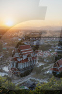 South East Asia, Thailand, Prachuap Kiri Khan, Wat Thammikaram Worawihan temple