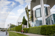 Band des Bundes, the Government Ministries complex, Tiergarten, Berlin, Germany.