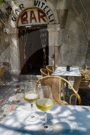 Bar Vitelli in the hill town of Savoca was a location in The Godfather, Sicily, Italy, Europe