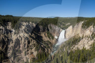 Lower Falls, Yellowstone National Park, Wyoming, USA.