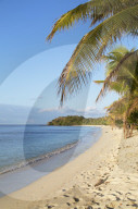 Beach on Mana Island, Mamanuca Islands, Fiji