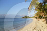 Beach on Mana Island, Mamanuca Islands, Fiji