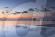 Pier at Olhuveli Beach and Spa Resort, South Male Atoll, Kaafu Atoll, Maldives (PR)