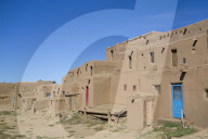 Taos Pueblo, UNESCO World Heritage Site, Pueblo Dates to 1000 AD, New Mexico, USA