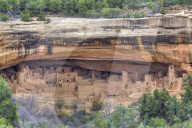 Anasazi Ruins, Cliff Palace, Mesa Verde National Park, UNESCO World Heritage Site, 600 A.D. - 1,300 A.D., Colorado, USA
